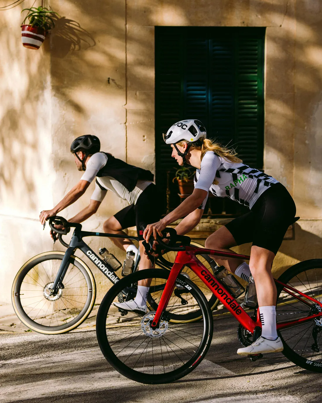 Bici Cannondale su strada