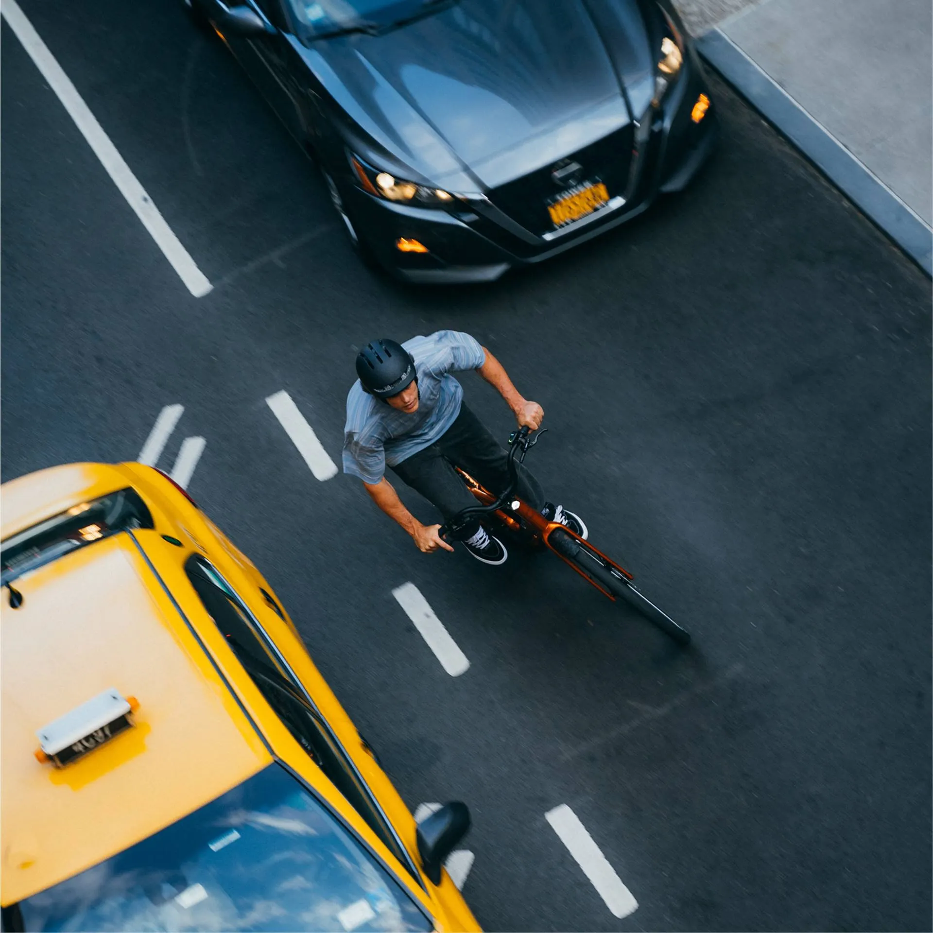 City bike con cestino